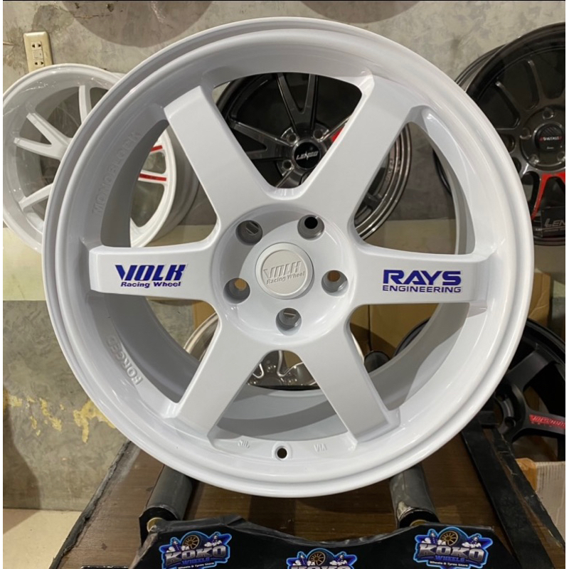 Jual Velg Mobil TE37 Rays R18 untuk Innova Xpander HRV CRV | Shopee ...