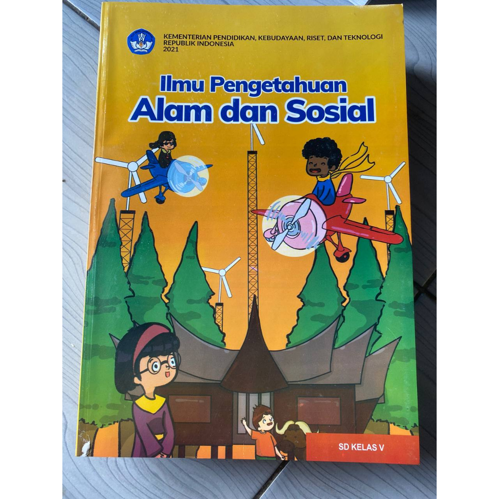 Jual buku ilmu pengetahuan alam dan sosial kelas 5 sd kurikulum merdeka ...