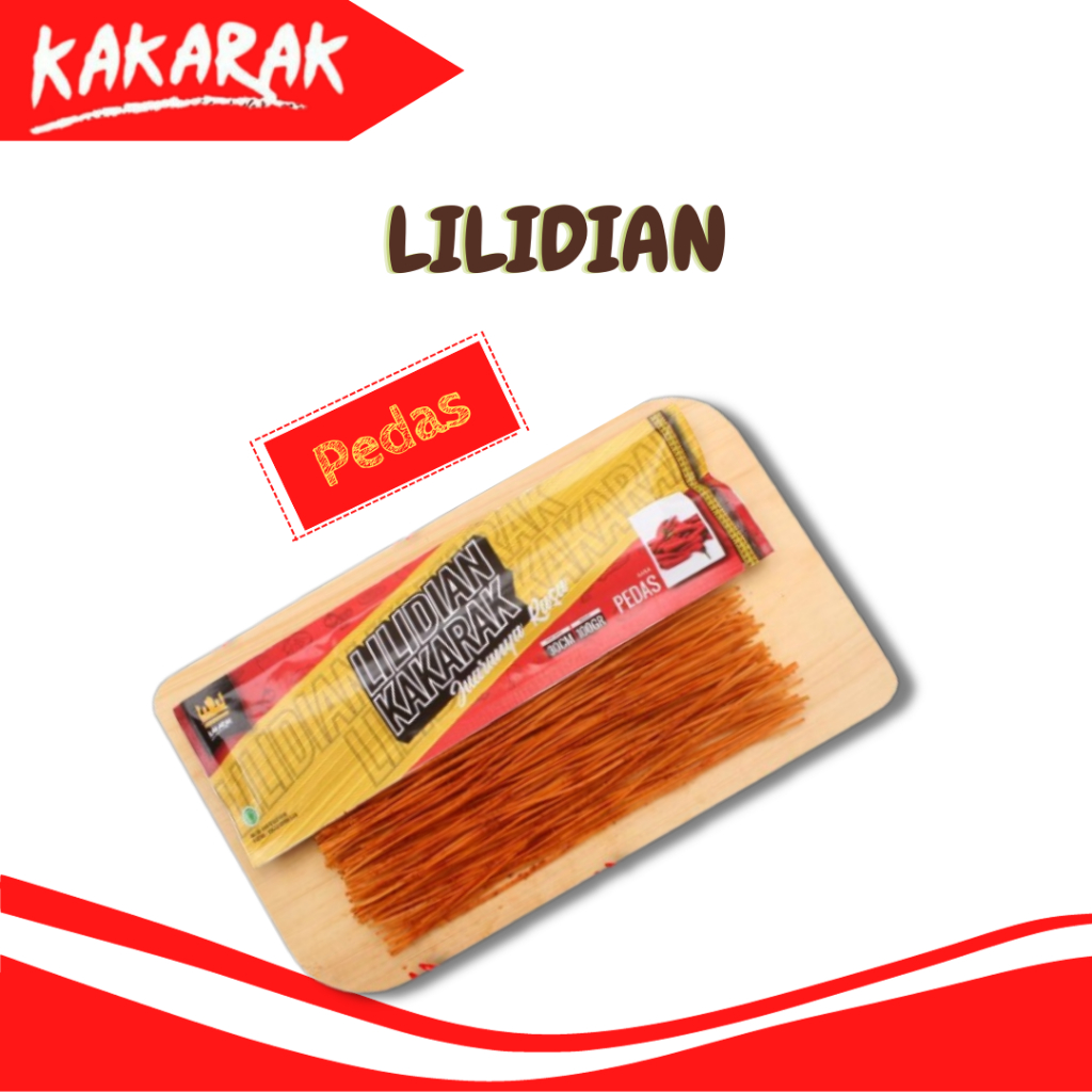 Jual Kakarak - Lilidian Mie Lidi Cemilan Panjang 30CM Rasa Hot Spicy ...