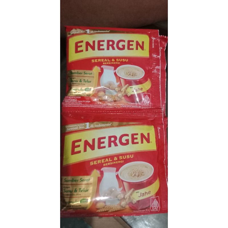 Jual Energen Jahe 1 Renteng isi 10 sachet | Shopee Indonesia