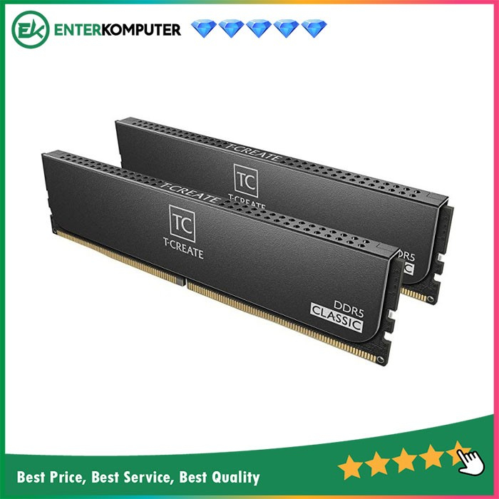 Jual Team T-Create Classic DDR5 PC48000 32GB (2x16GB) / RAM DDR 32GB ...
