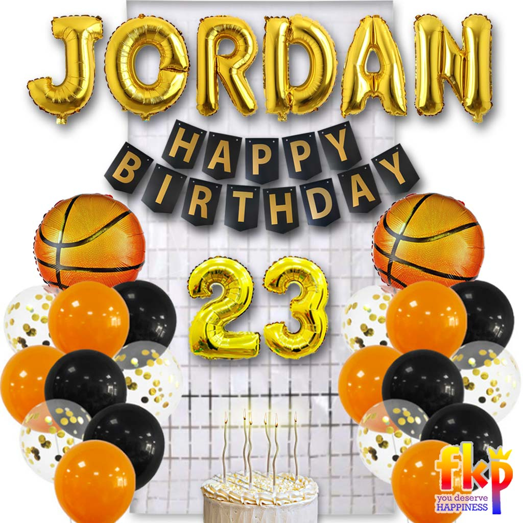 Jual FUN KIDS PARTY - Paket Ultah Tema Basket Ball / Paket Birthday