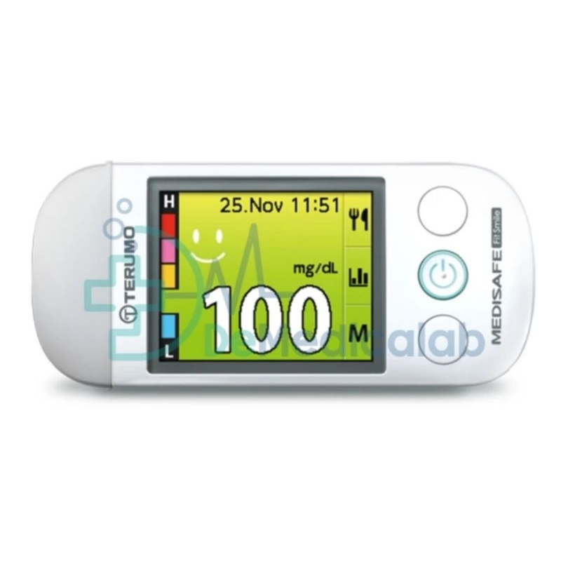 Jual TERUMO Medisafe Fit Smile Meter Alat Cek Gula Darah Blood Glucose ...