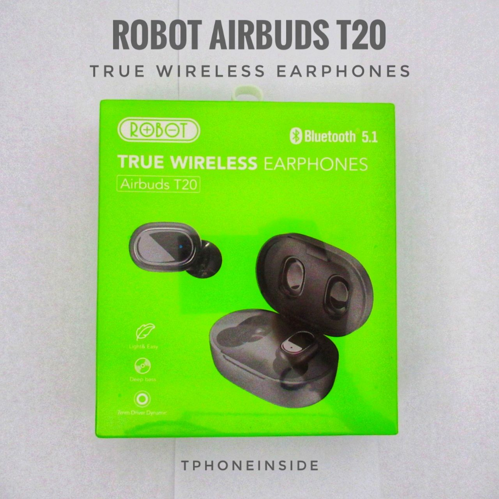 Jual HEADSET BLUETOOTH ROBOT AIRBUSD T20 Shopee Indonesia