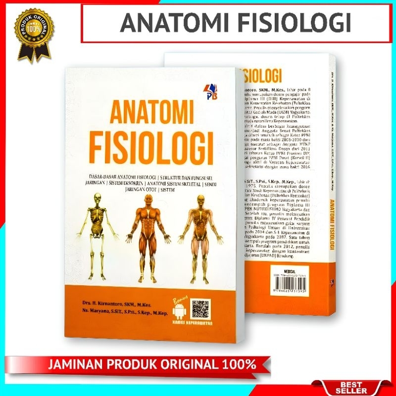 Jual Buku ANATOMI FISIOLOGI Dasar Dasar Anatomi Fisiologi, Struktur Dan ...