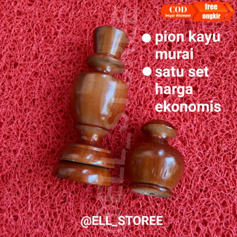 Jual Pion Murai Kayu Variasi Gantungan Cantolan Sangkar Murai Shopee Indonesia