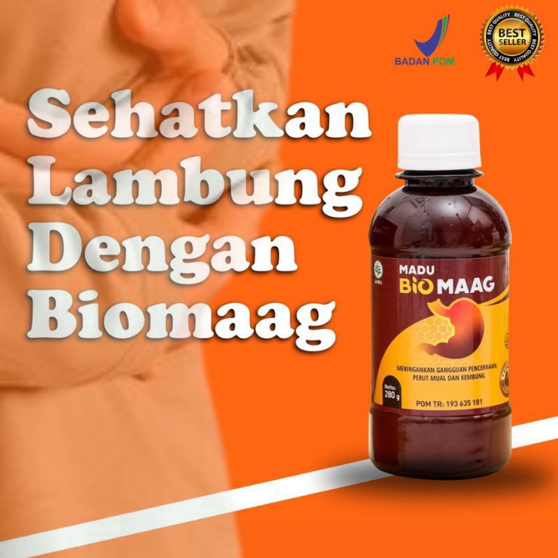 Jual Madu Biomaag Bio Maag Asli Original Obat Asam Lambung Kronis Dan