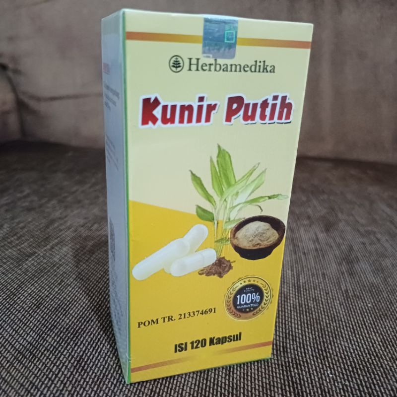 Jual Kapsul Kunir Putih Herbamedika Bpom Shopee Indonesia 6256