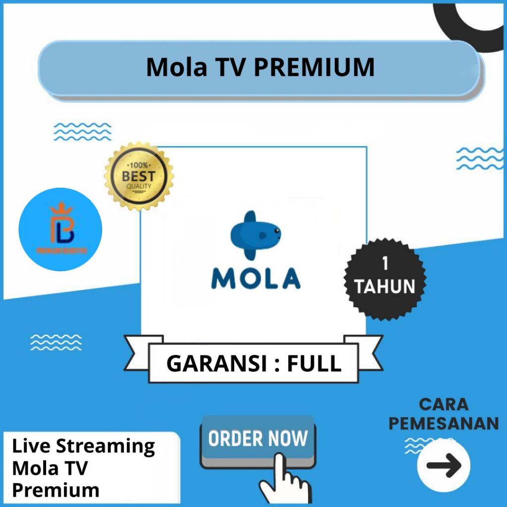 Jual MolaTV Premium Murah 1 Tahun Bergaransi Live Streaming Mola TV Premium TV Online Indonesia Shopee Indonesia