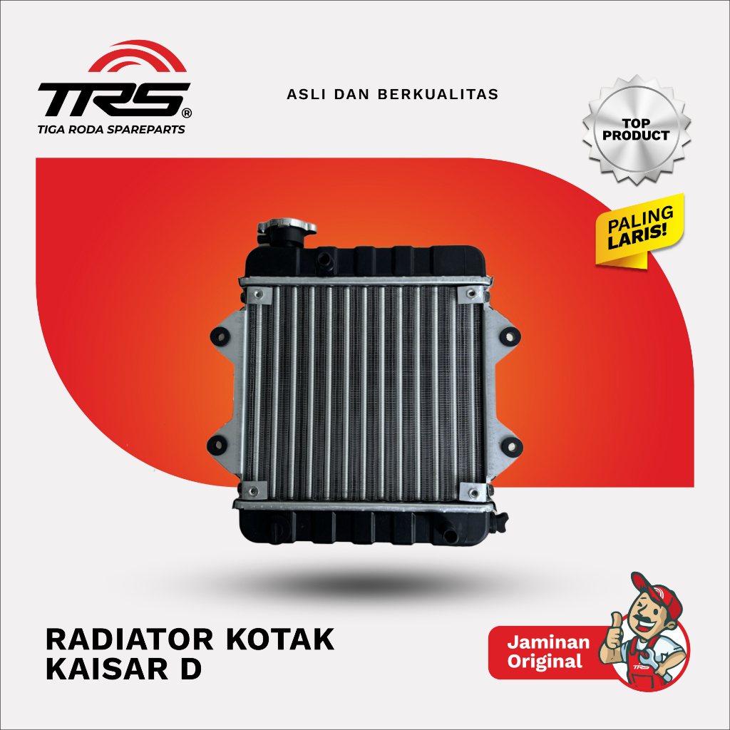 Jual TRS Radiator Kaisar Triseda Tipe Kotak Motor Roda Tiga Spareparts ...