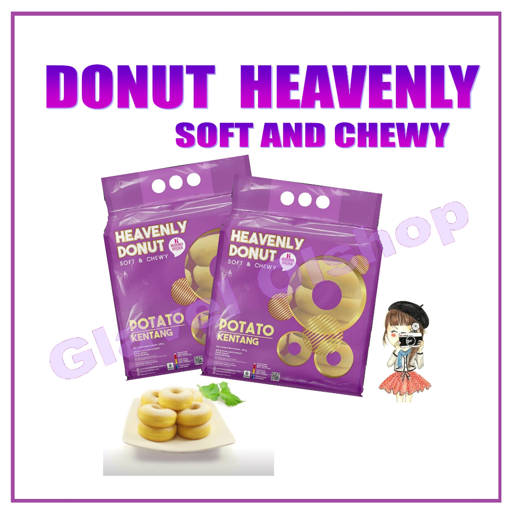 Jual DONUT HEAVENLY SOFT AND CHEWY/DONUT KENTANG/HEAVENLY KITCHEN DONUT ...