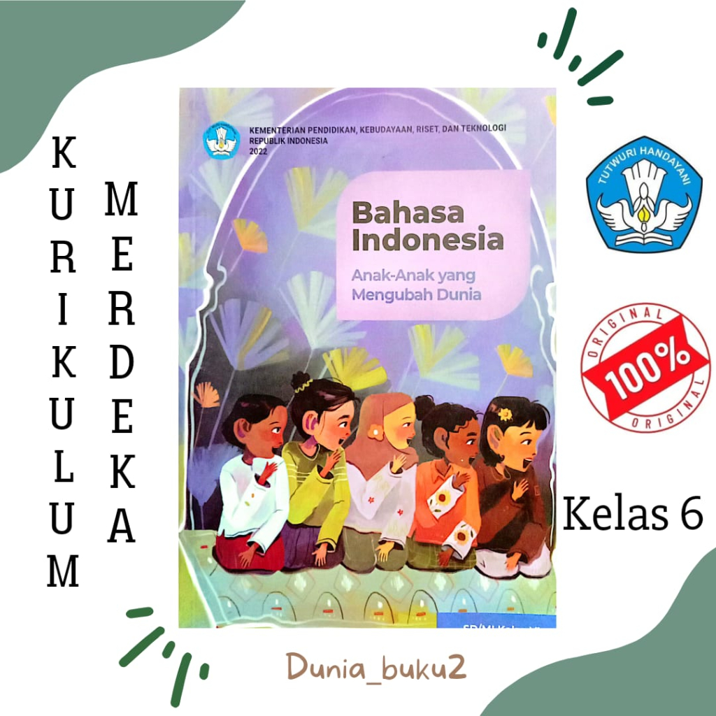 Jual BUKU SISWA BAHASA INDONESIA KURIKULUM PENGGERAK-MERDEKA KELAS 6 SD ...