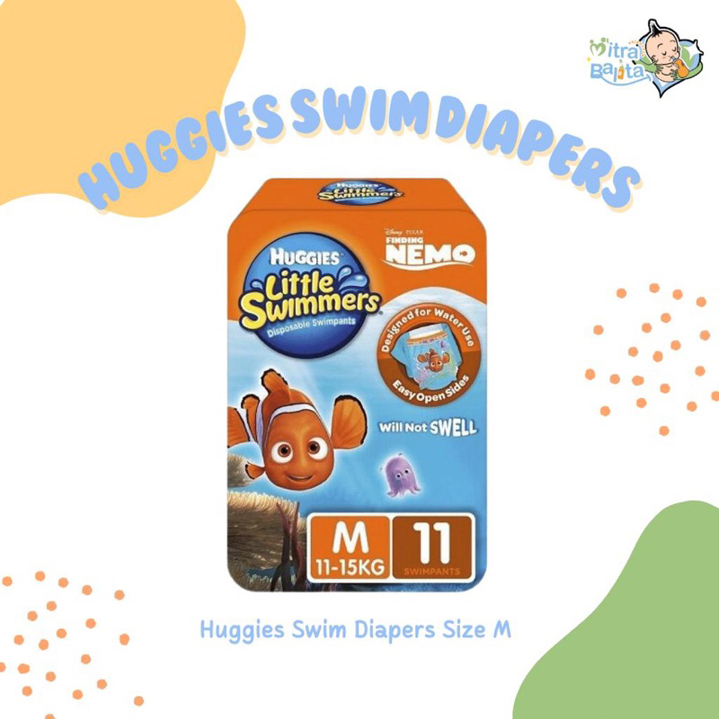 Jual Huggies Swim Diapers Size M (Harga Satuan) Shopee Indonesia