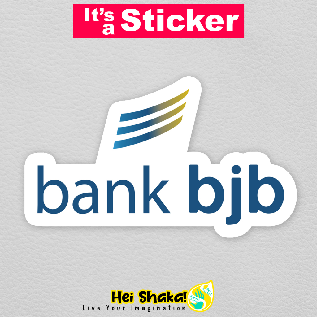 Jual Stiker Bank BJB Sticker Bank Jabar Banten Bahan Vinyl Anti Air ...