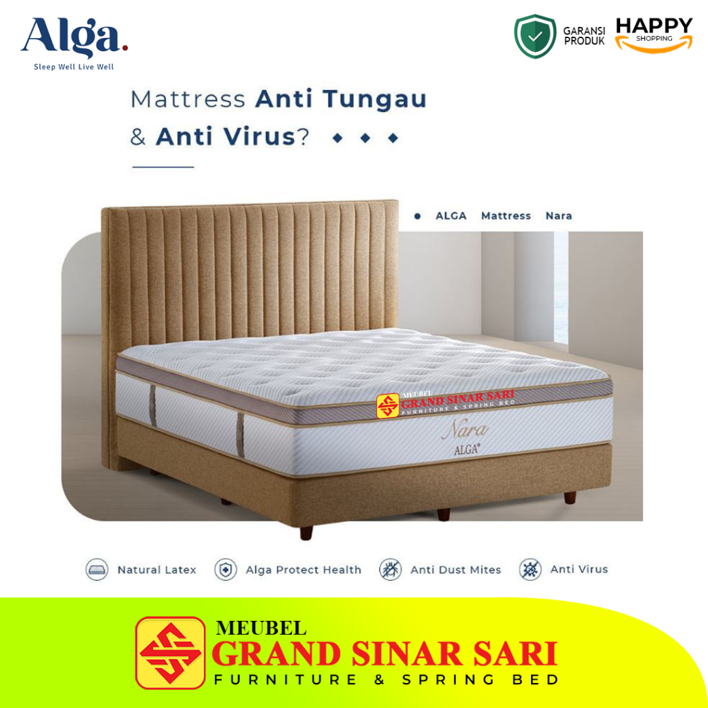 Jual Spring bed Alga Nara ( Set ) Shopee Indonesia