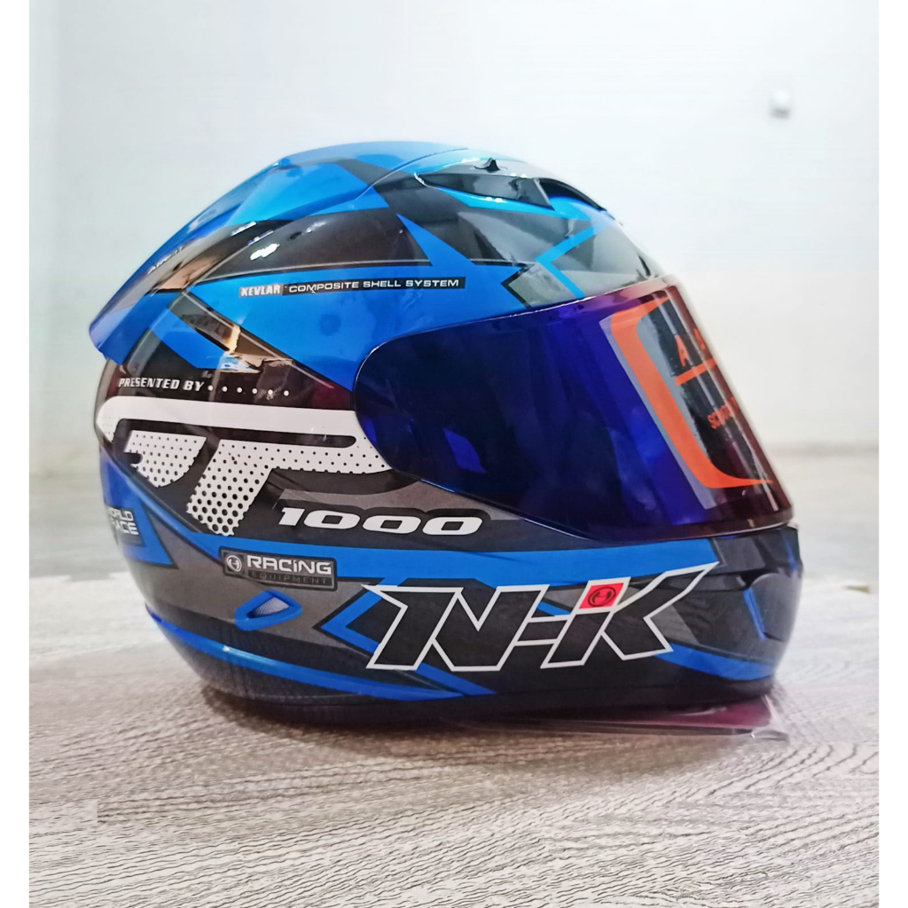 Visor nhk gp 1000 best sale iridium blue