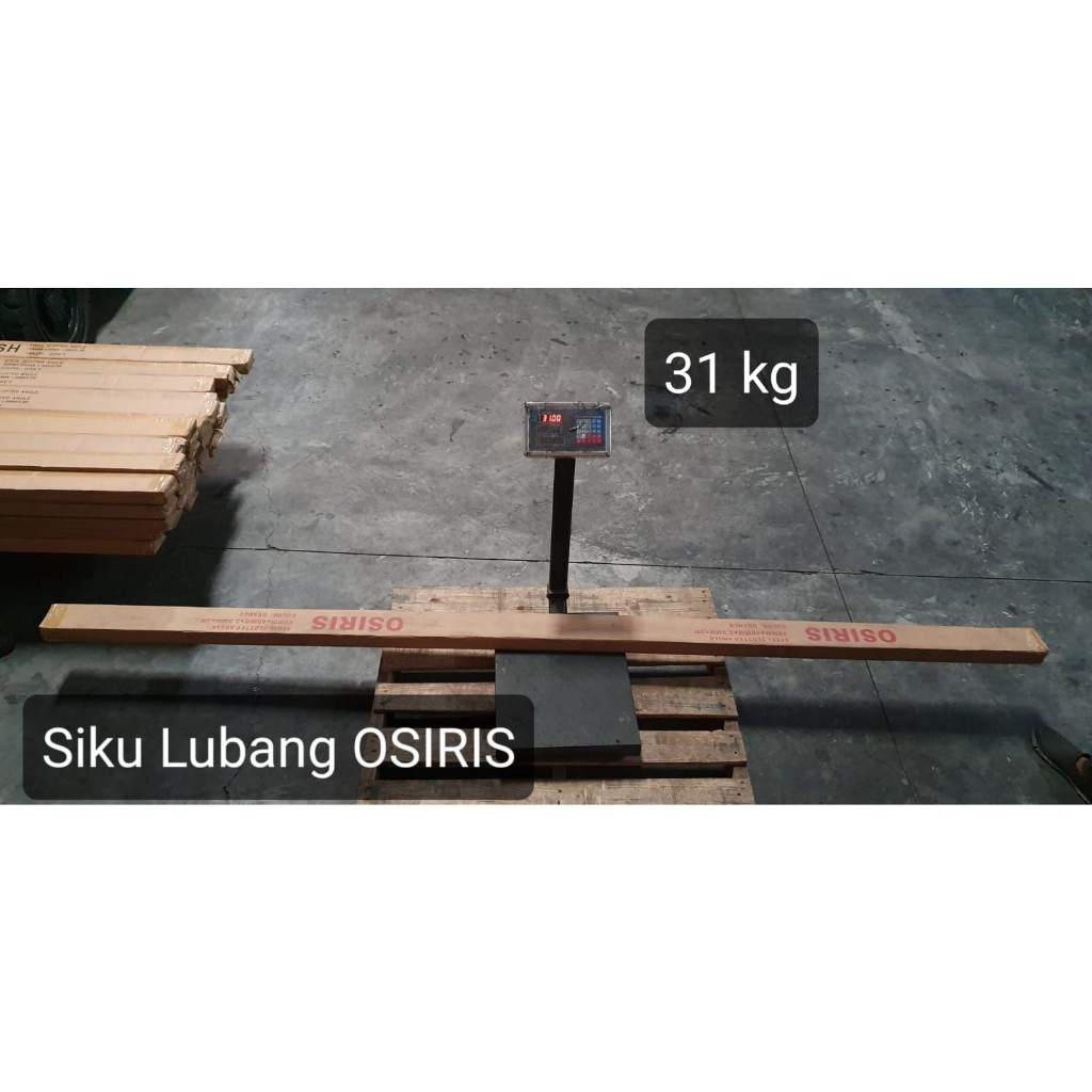 Jual Besi Siku / Rak Siku / SIKU LUBANG TEBAL 2 MM OSIRIS BERAT 3,1 KG ...