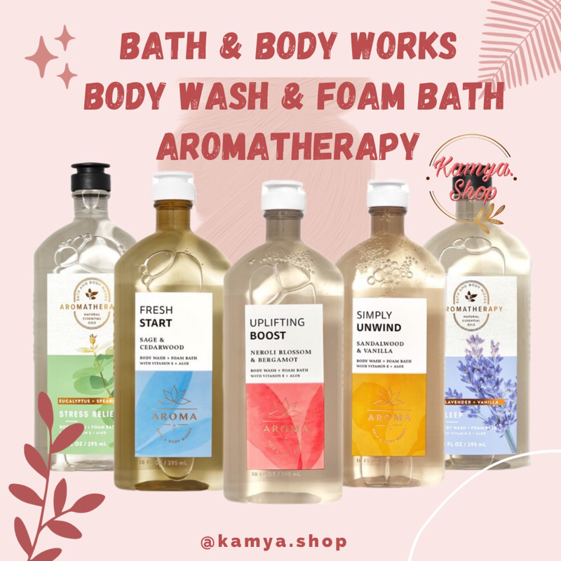 Jual Bath & Body Works - Body Wash & Foam Bath Aromatherapy Lavender ...