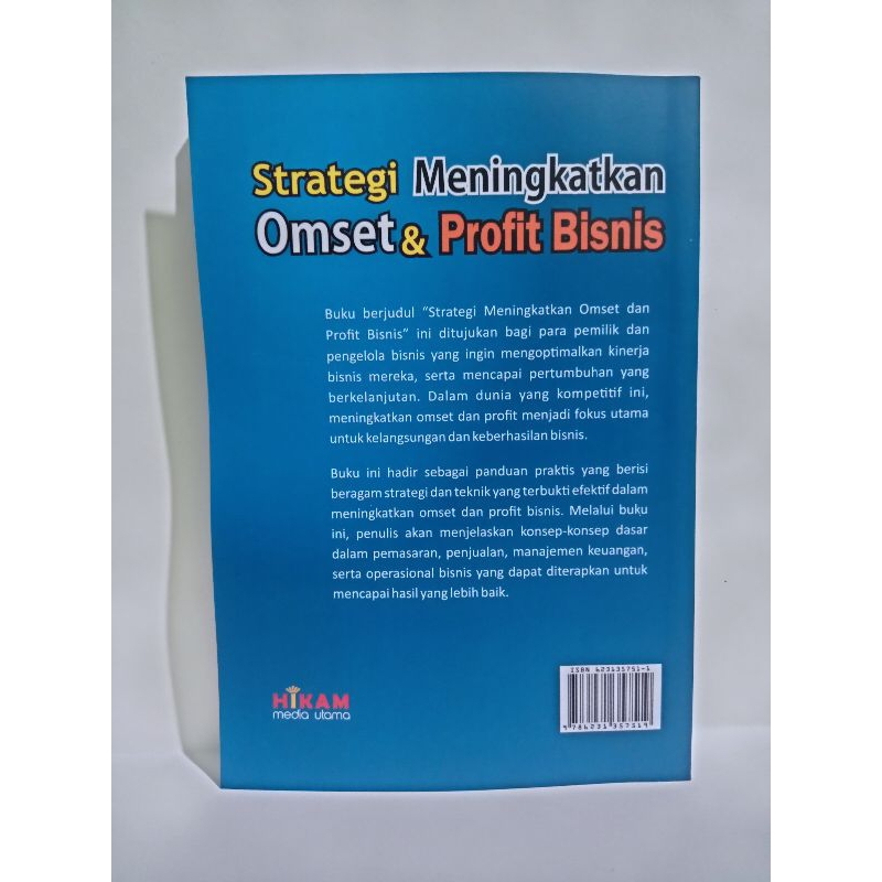 Jual Buku Strategi Meningkatkan Omset dan Profit Bisnis | Shopee Indonesia