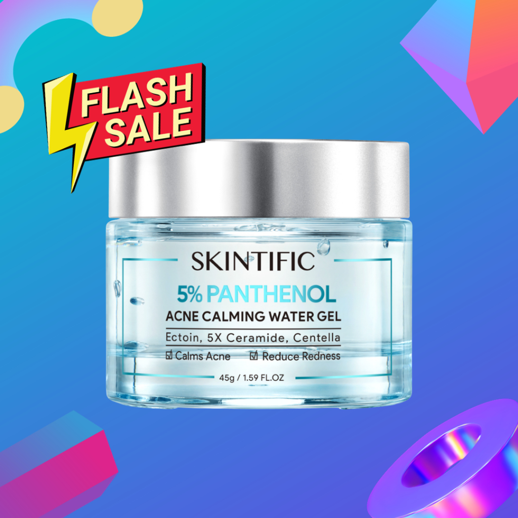 Jual Skintific 5 Panthenol Acne Calming Water Gel 45g Shopee Indonesia 