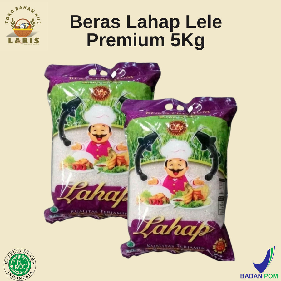 Jual Beras Lahap Lele Premium 5kg Shopee Indonesia 1270