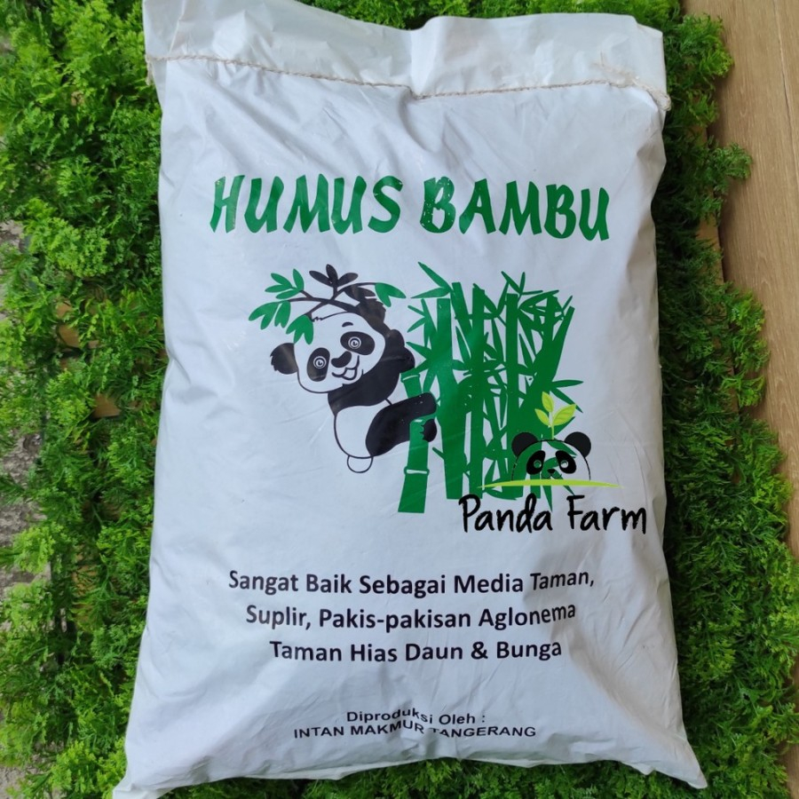 Jual Media Tanam Humus Daun Bambu Pupuk Kompos Organik untuk Tanaman ...