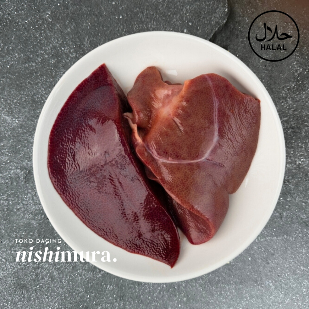 Jual Hati Sapi 500gr / 1kg - Import Halal Frozen Beku - Ati Beef Liver ...