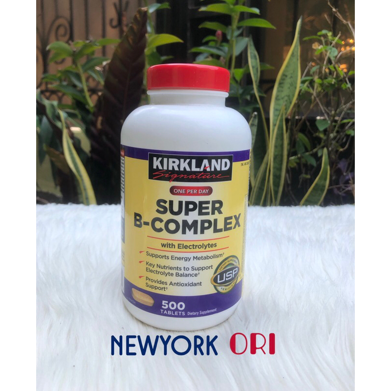 Jual KIRKLAND Super -B Complex 500 Tablet Electrolytes Vitamin B ...