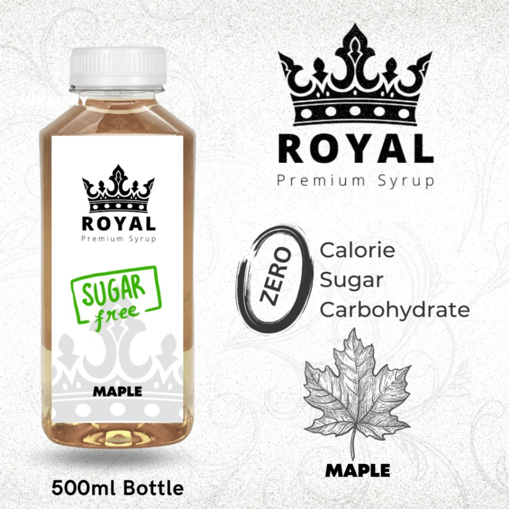 Jual ROYAL SUGAR FREE Maple Syrup / Sirup Maple (500ml) Shopee Indonesia