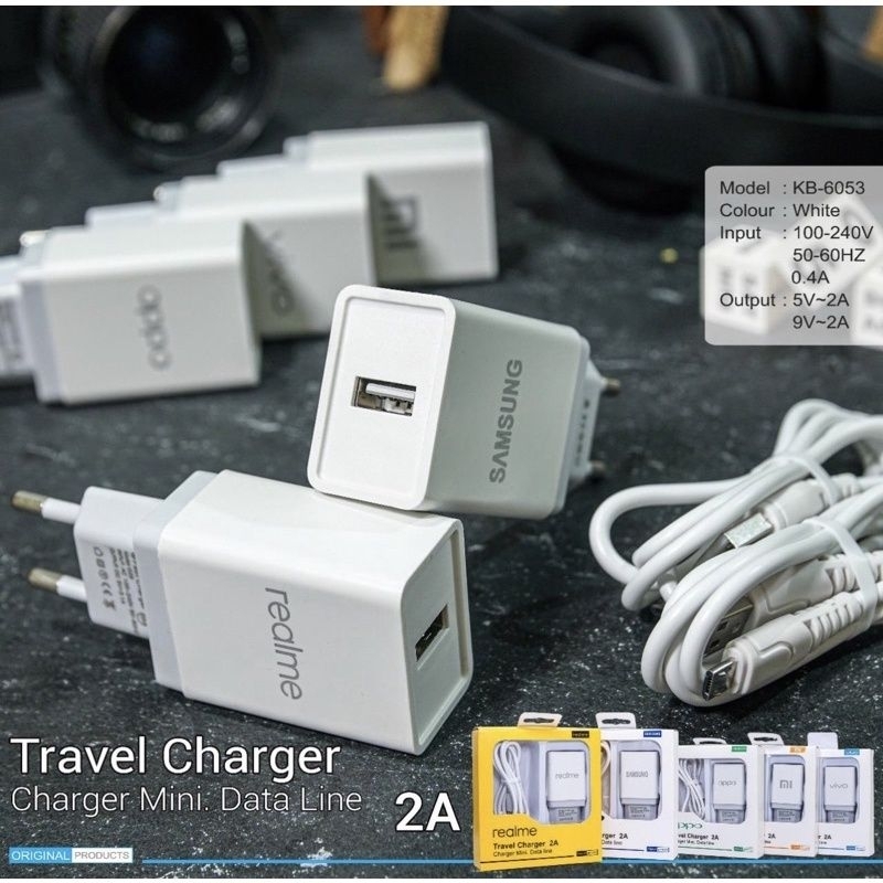 Product image Travel Charger Casan brand A82 ALL TYPE  Micro USB