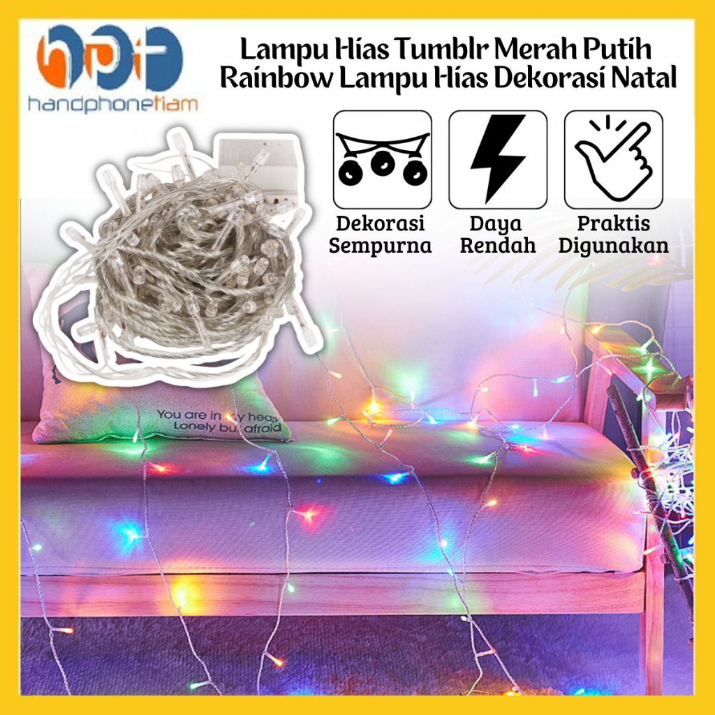Jual Lampu Hias Tumblr Merah Putih 17 Agustus Lampu Hias Dekorasi