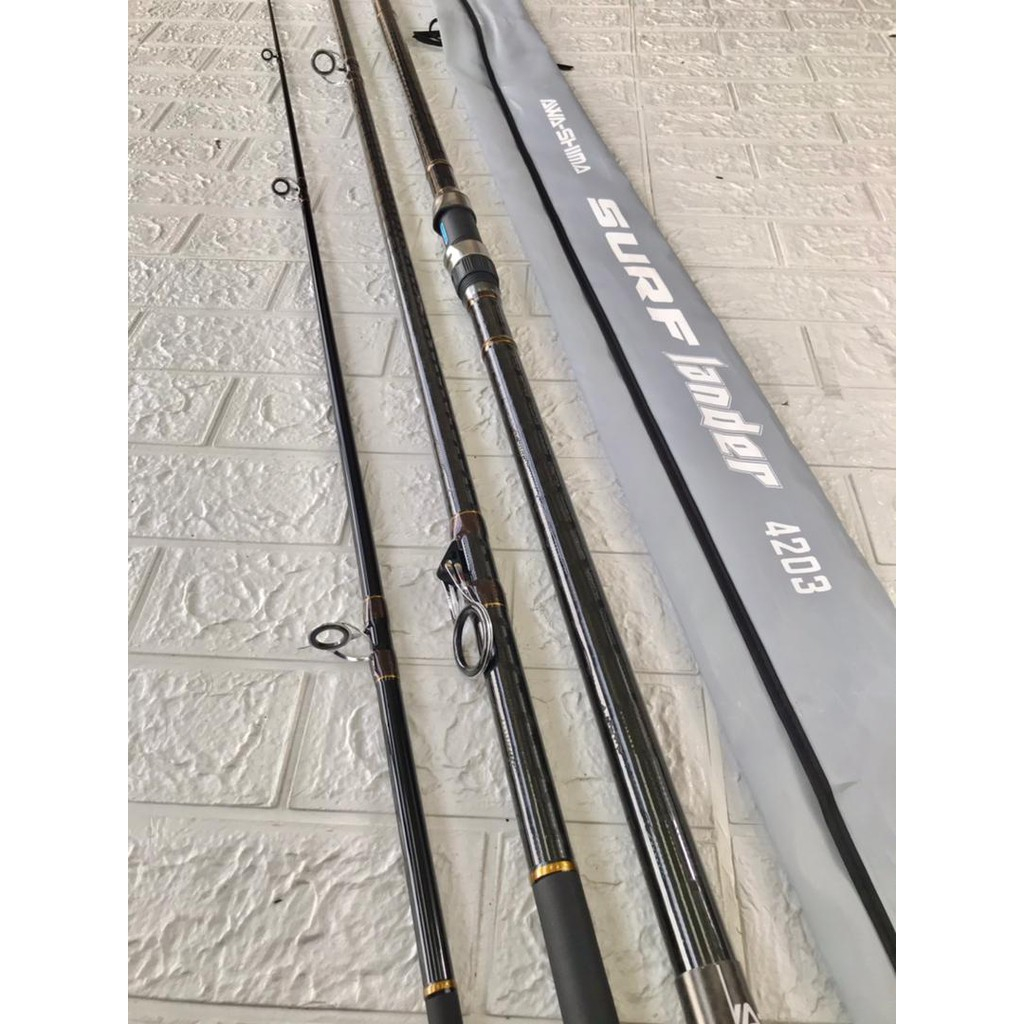 Jual Rod SURF AWA-SHIMA SURF LANDER 420cm (Line Test 20-50lbs) | Shopee ...