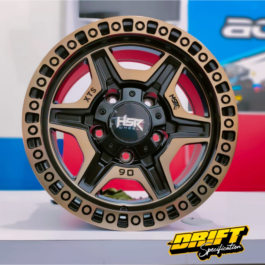 Jual Velg Offroad HSR XTS06 R15 Lebar 8 Lubang 5 untuk mobil Jimny ...