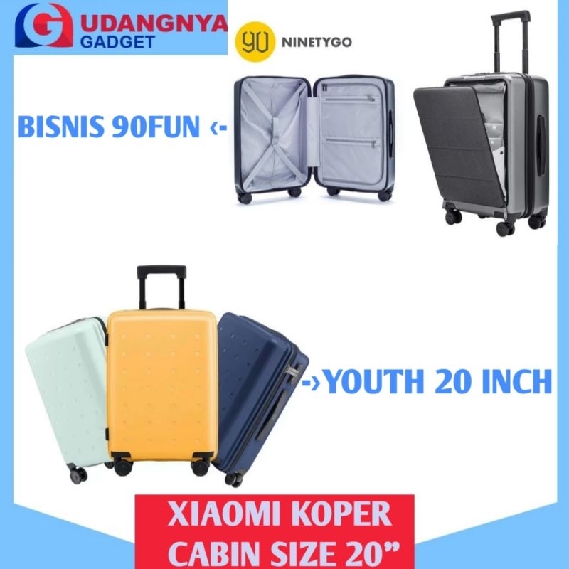 Koper lv alumunium kabin 20 in, Fesyen Pria, Tas & Dompet