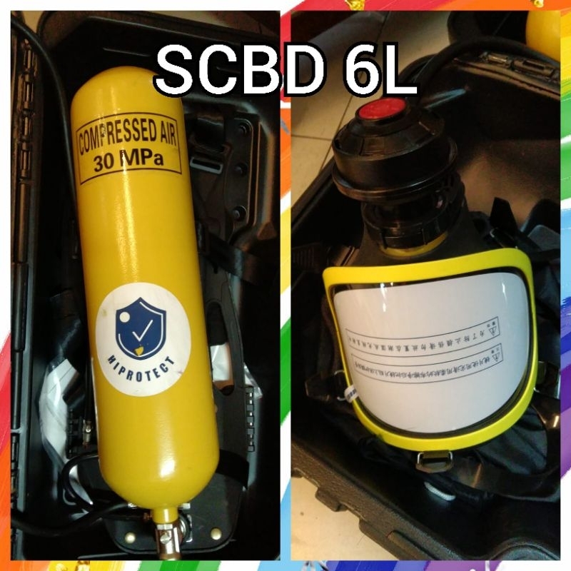 Jual Self Contained Breathing Apparatus SCBA 6 Liter Merk Hiprotech 6 ...