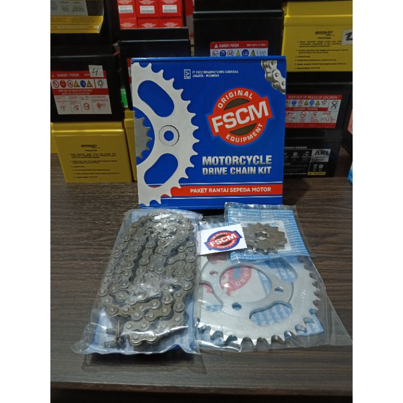 Jual Gear Set Rantai Motor FSCM Legenda Grand Astrea Astra Otopart ...