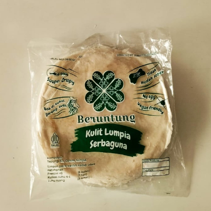 Jual Kulit Lumpia Serbaguna Isi 50 lembar Kulit Lumpia Beruntung Halal