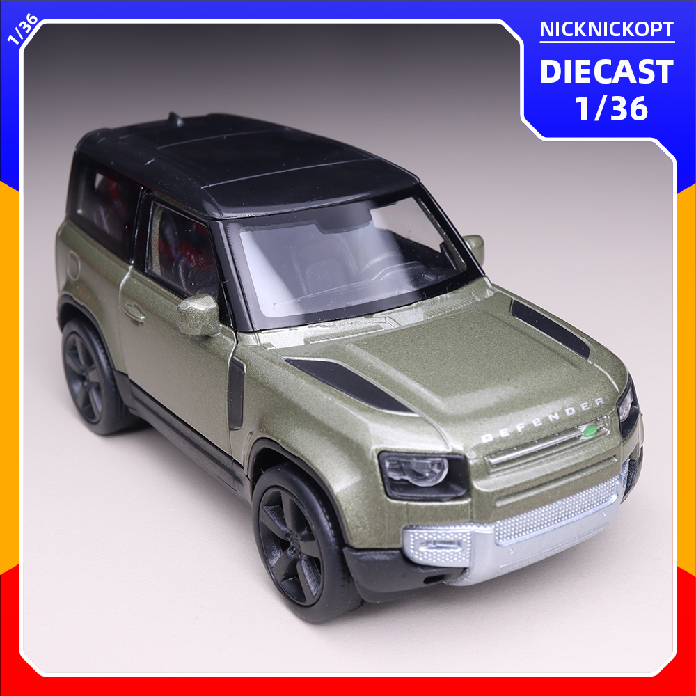 Jual Miniatur Mobil Welly 2020 Land Rover Defender Diecast Skala 1:36 ...