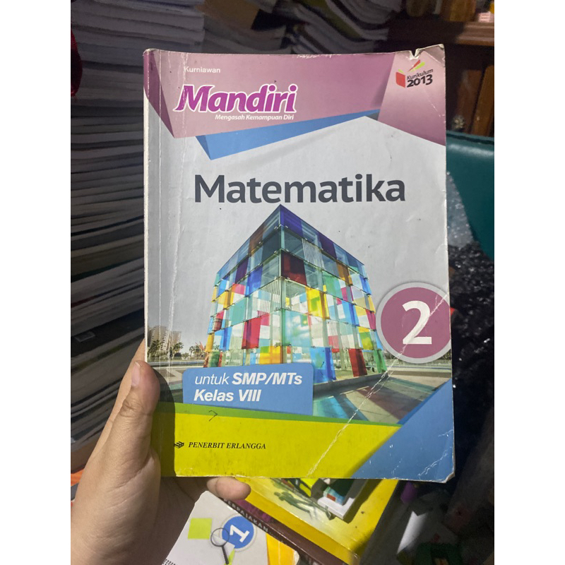 Jual Mandiri Matematika Erlangga K13 SMP Kelas 2 | Shopee Indonesia