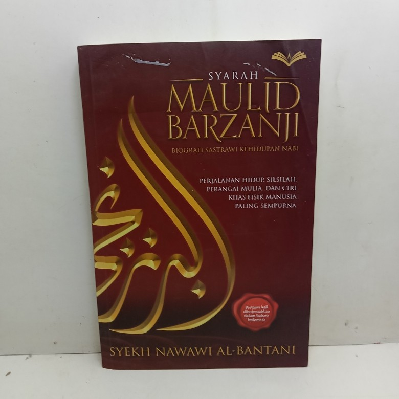 Jual Buku Syarah Maulid Barzanji Biografi Sastrawi Kehidupan Nabi