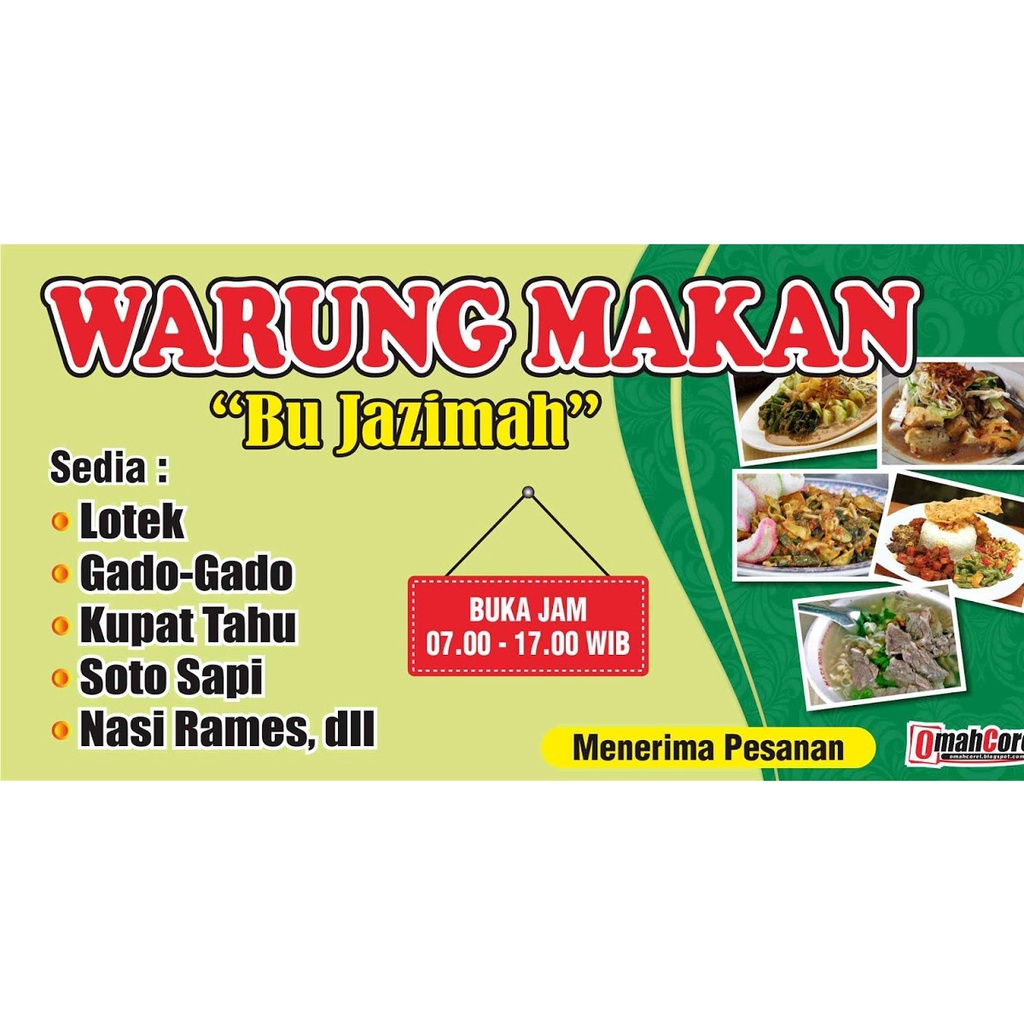 Jual Cetak Banner Spanduk Nasi Goreng Mie Level Bakso Mie Ayam Ukuran X Cm Free Desain