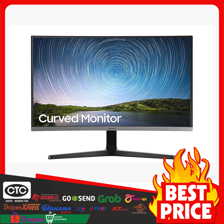 Jual Monitor LED Samsung CR50 LC27R500 - Curved Full HD 27" Inch ...