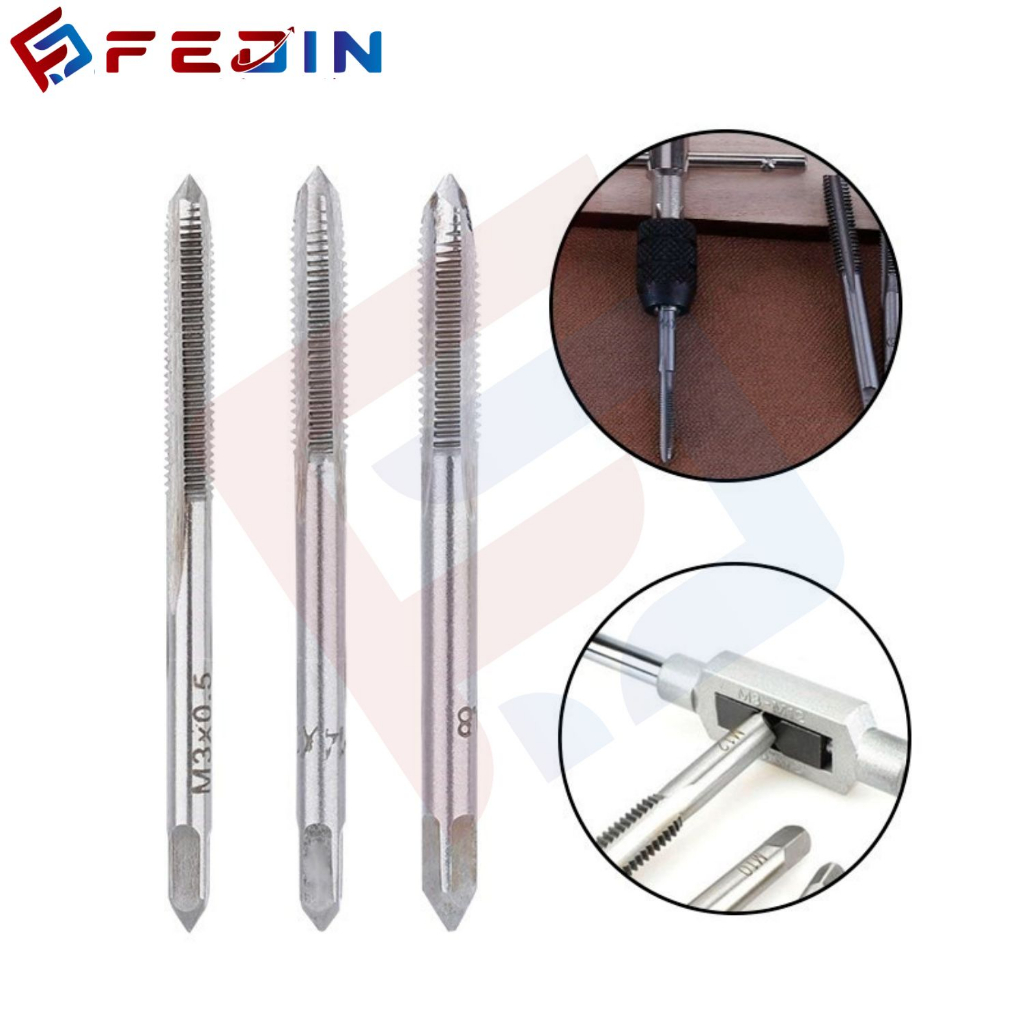 Jual FEDIN Hand Tap M3 M4 M5 M6 M7 M8 M10 M12 M14 M16 M18 M20 Tap Baut ...