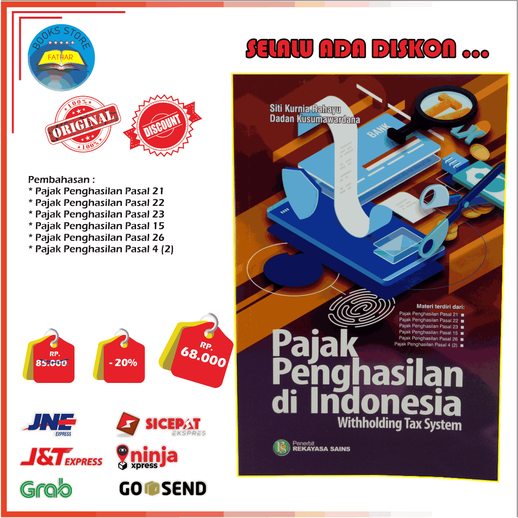 Jual Buku Pajak Penghasilan Di Indonesia Withholding Tax System Dan ...