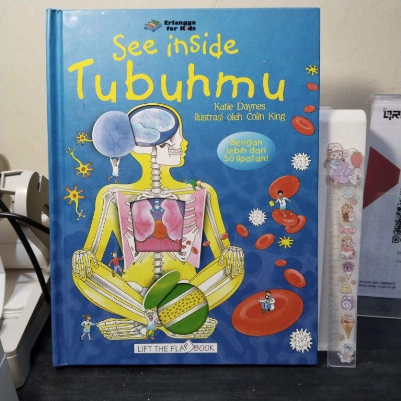 Jual Buku anak boardbook lift the flap SEE INSIDE TUBUHMU | Shopee ...