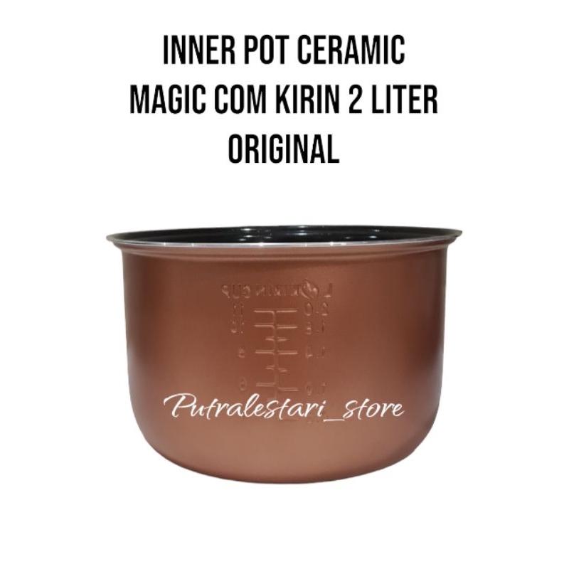 Jual Innerpan / Teplon Ceramic Magicom Kirin Uk 2 Liter KRC 390 | 100% ...