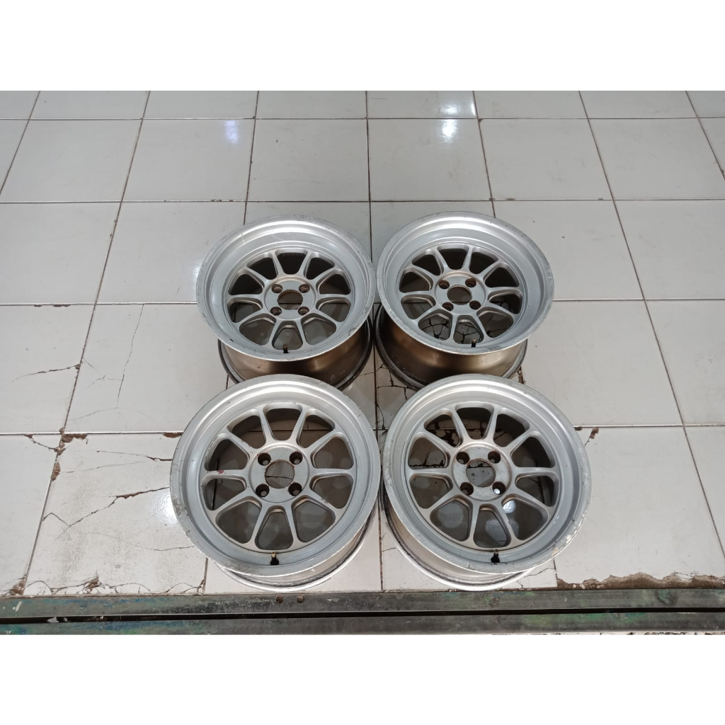 Jual pelek racing celong rays f1 ring 16 pcd 4x100 bisa untuk swift gt ...