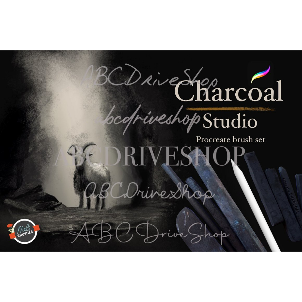 Jual Procreate Brush - Charcoal Studio Procreate Brushes | Shopee Indonesia