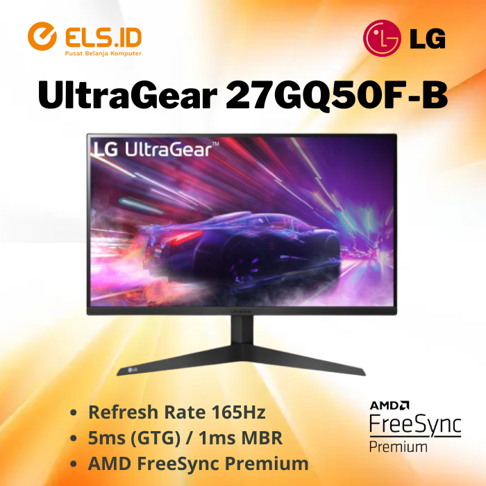 Jual LED LG UltraGear 27GQ50F-B 27" FHD VA 165Hz | Shopee Indonesia