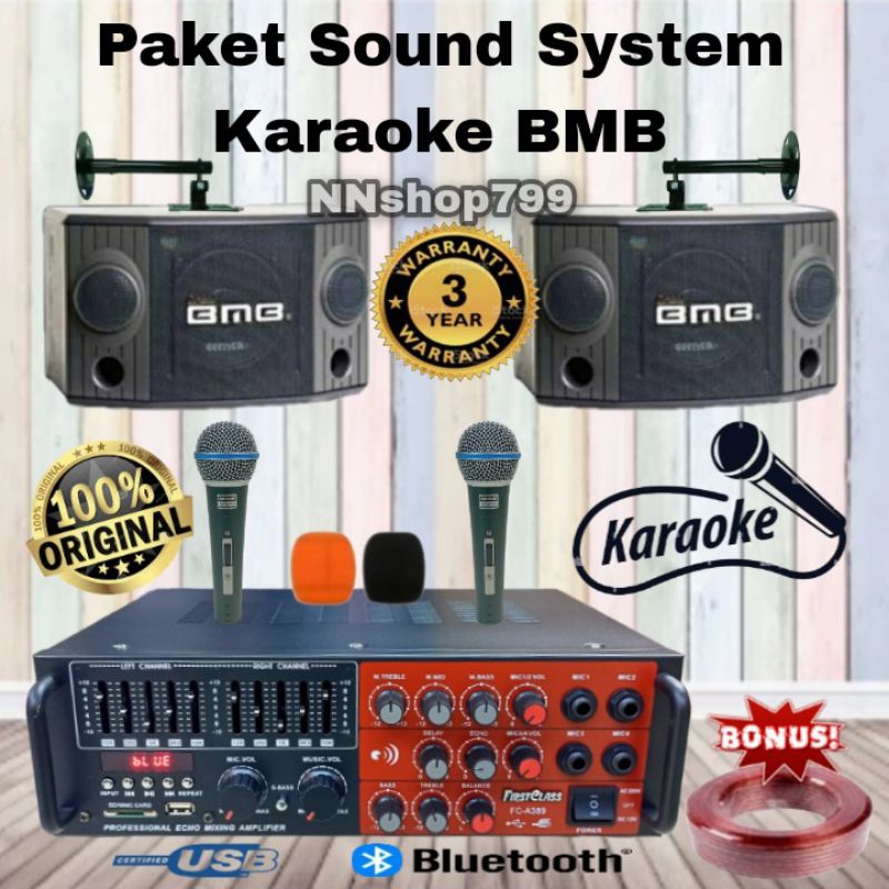 Jual PAKET SOUND SYSTEM KARAOKE BMB CS750R / PROFESSIONAL KARAOKE BMB